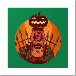 Halloween Jack O' Lantern Trick Or Treat Posters and Art